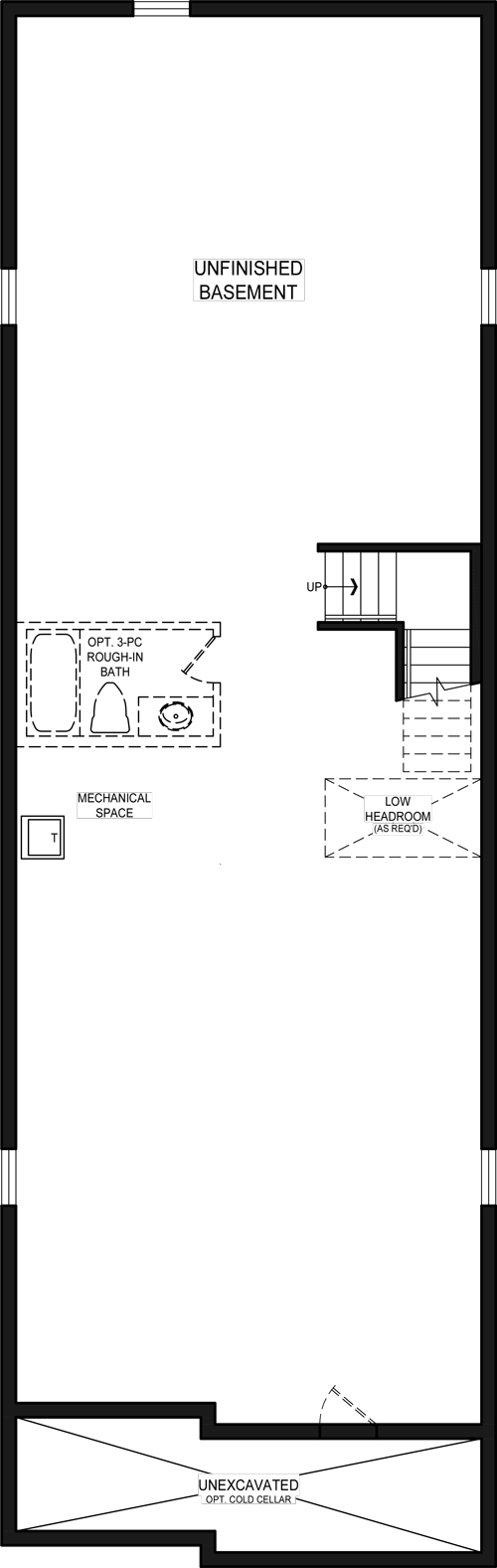 Elevation A floorplan