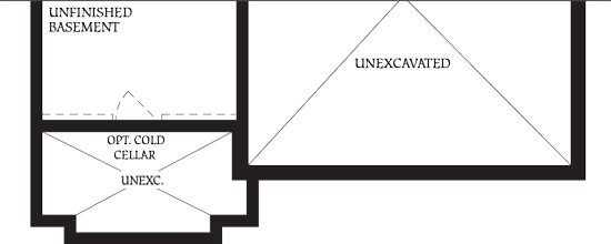 Basement floorplan