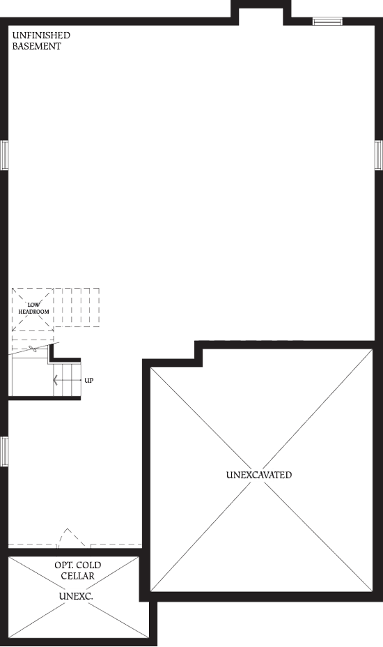 Basement floorplan