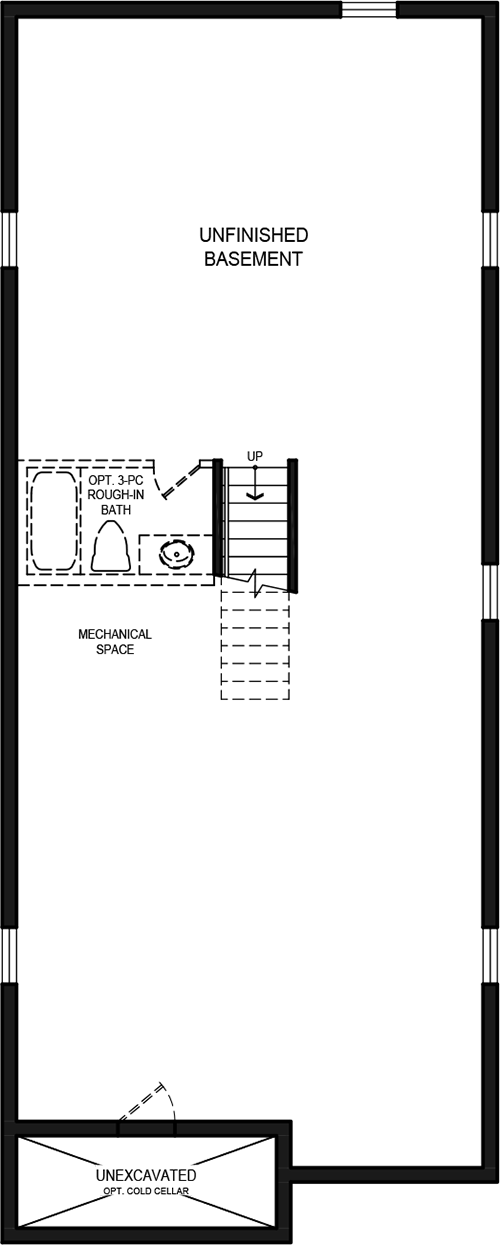 Elevation A floorplan
