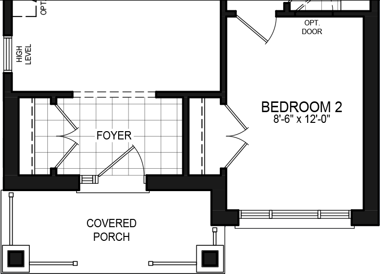 Optional Elev. B floorplan