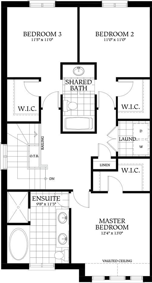 Second Floor floorplan