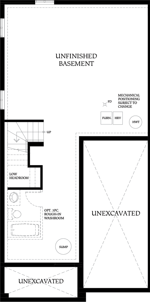 Basement floorplan