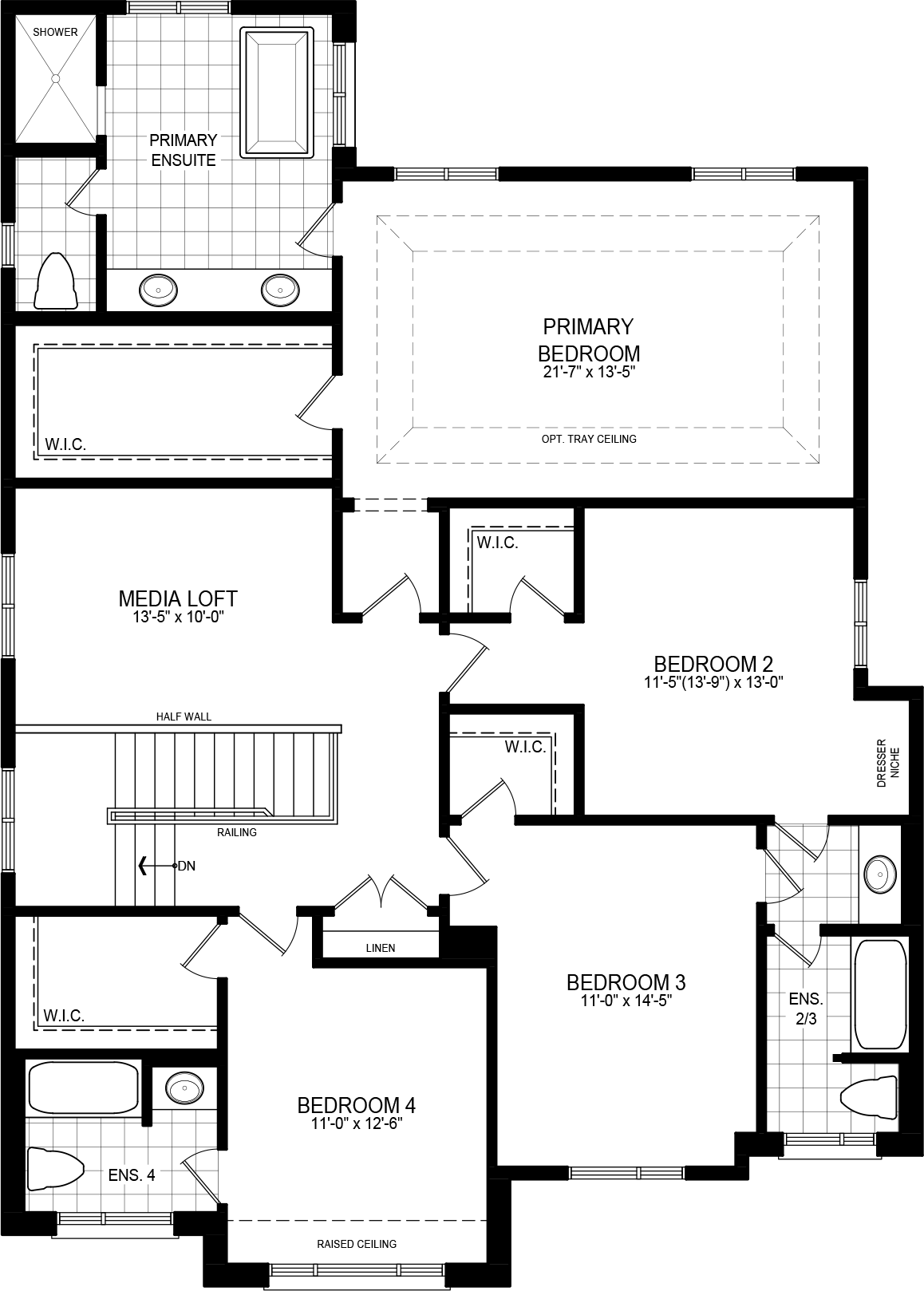 Elevation C floorplan