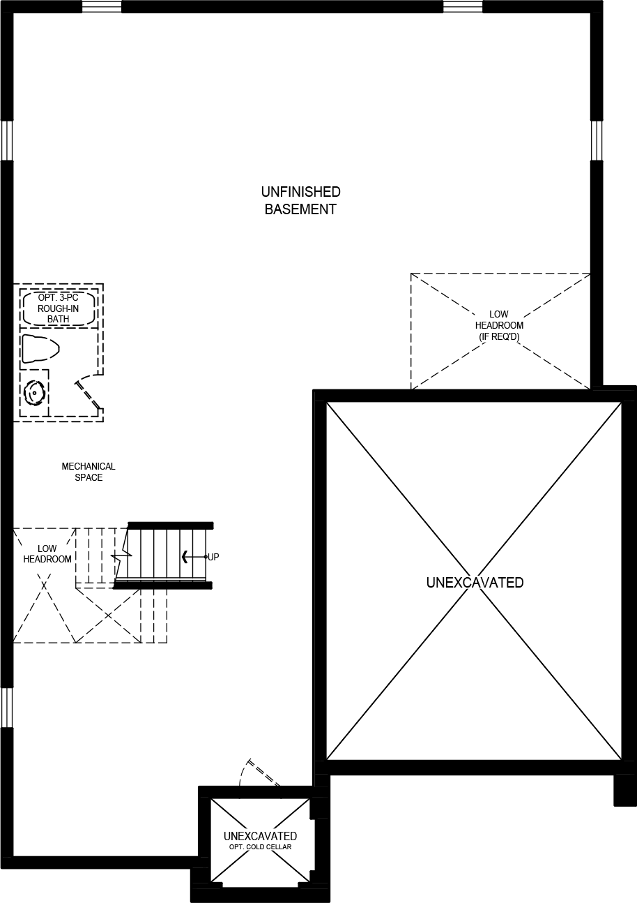Elevation B floorplan