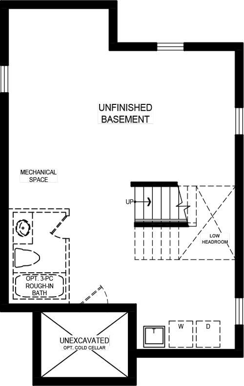 Elevation A floorplan