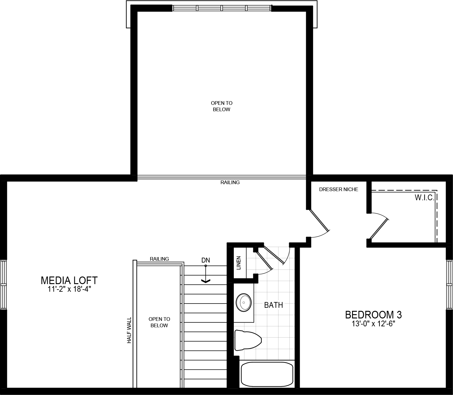 Elevation C floorplan