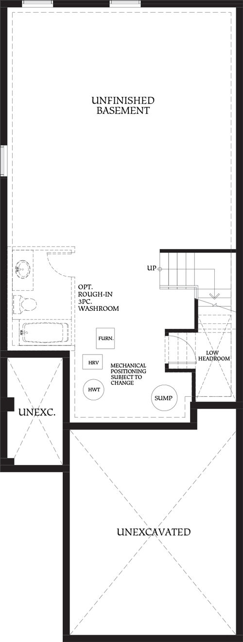 Basement floorplan