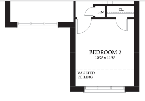 Second Floor floorplan