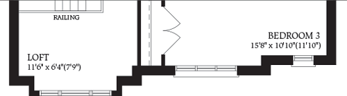 Second Floor floorplan