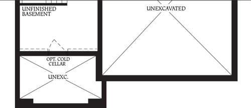 Basement floorplan