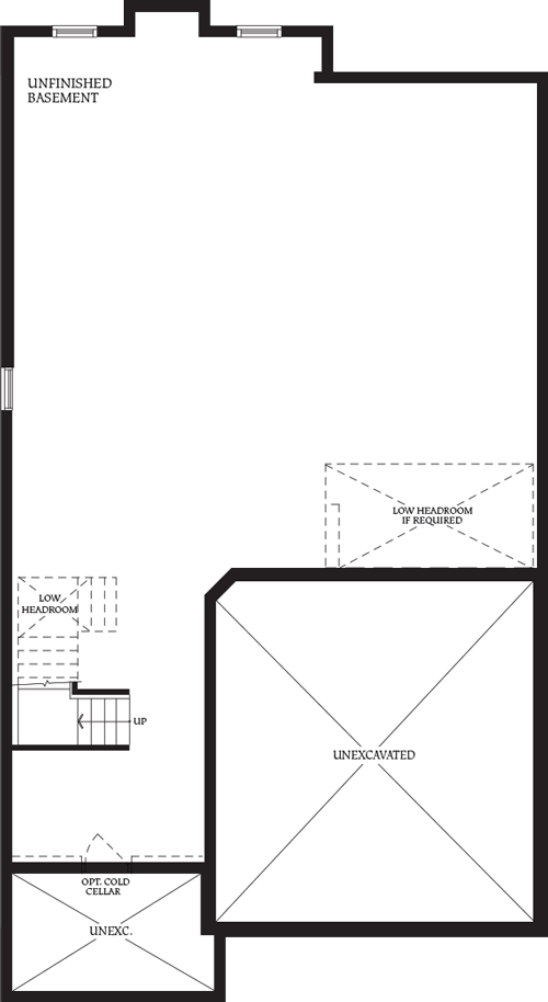 Basement floorplan