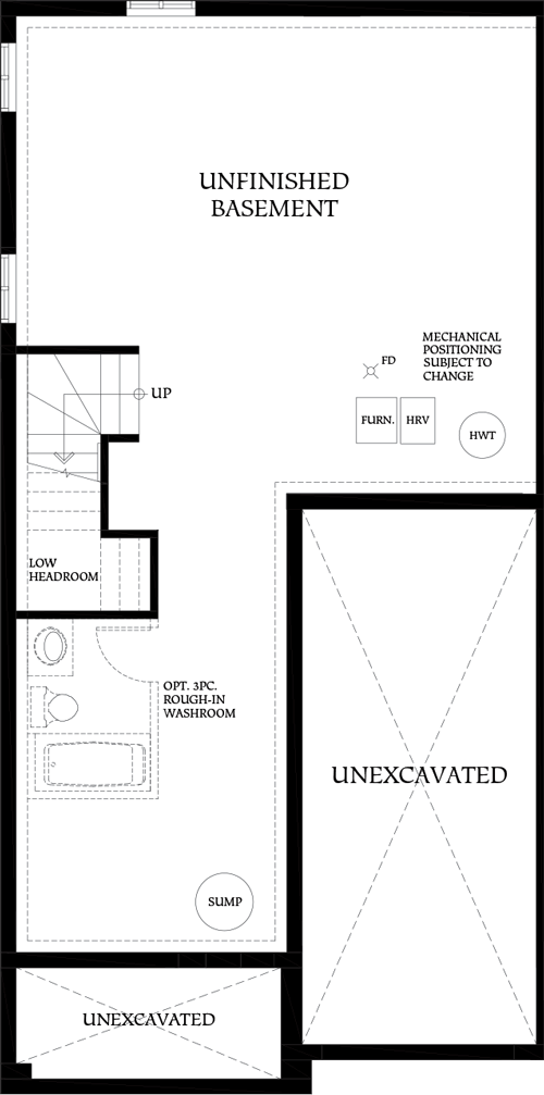 Basement floorplan