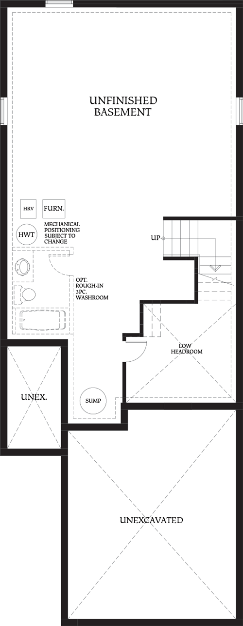 Basement floorplan