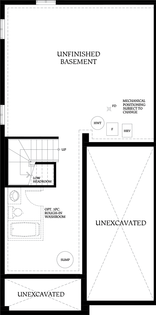 Basement floorplan