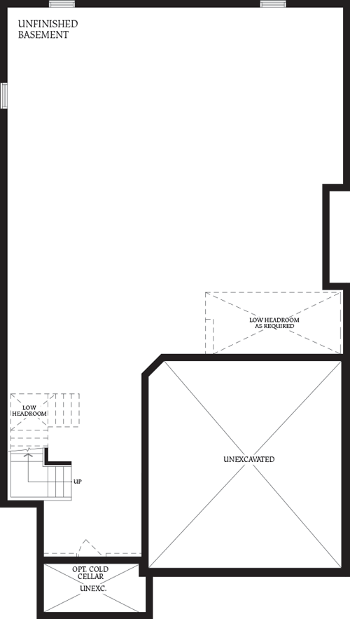 Basement floorplan