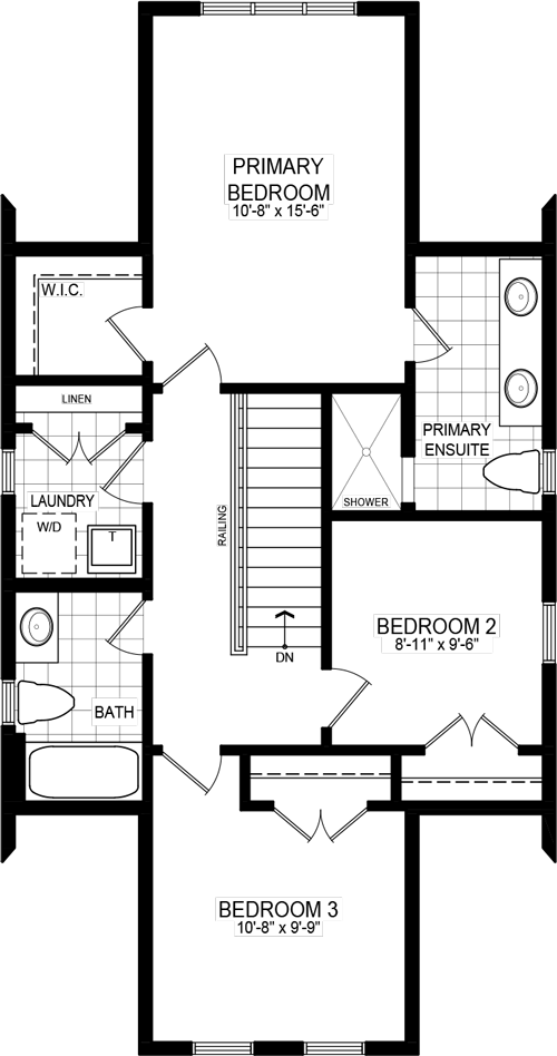Elevation A floorplan