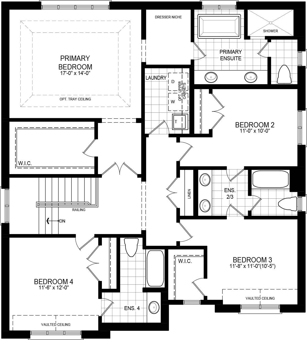 Elevation B floorplan