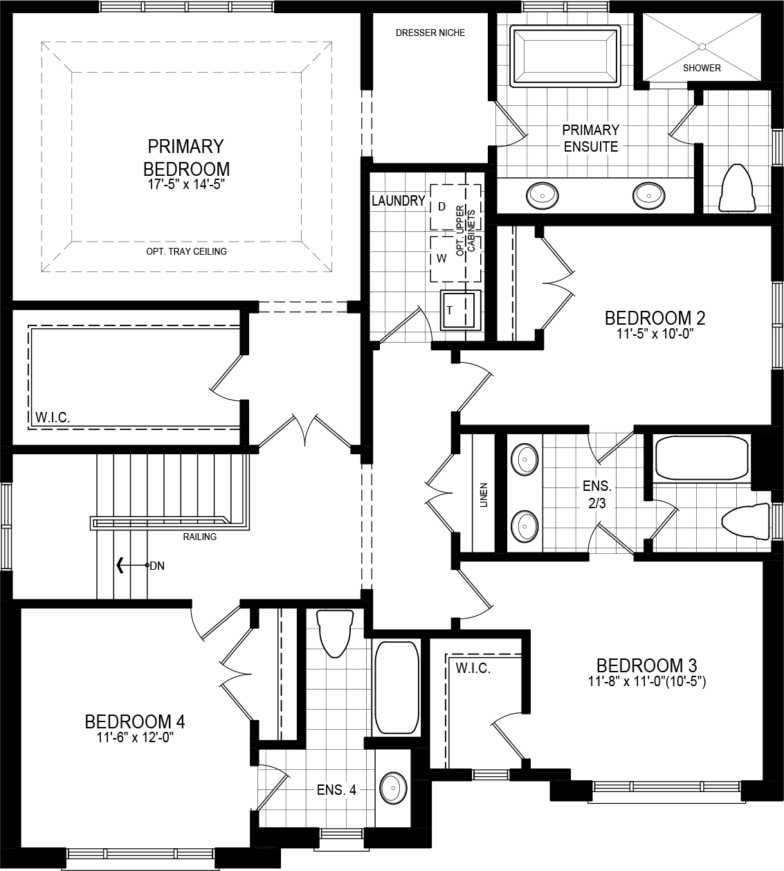 Elevation C floorplan