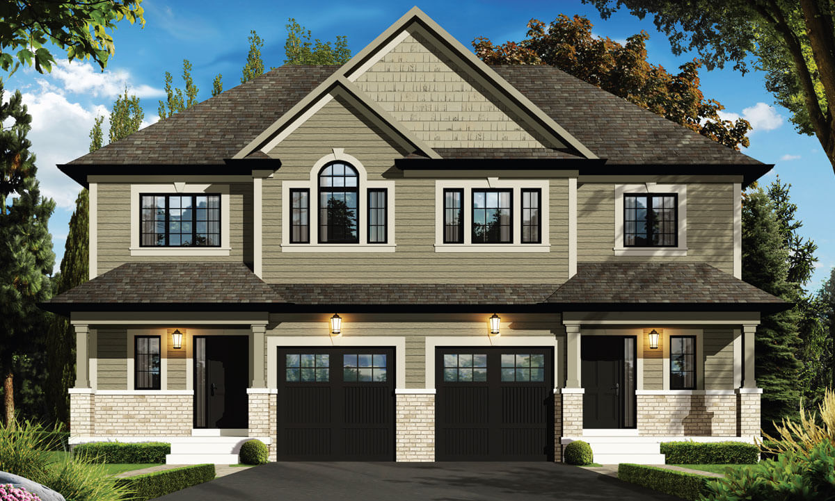 simcoe Elevation A Rendering
